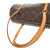 美品 ルイ ヴィトン パピヨン30 ポーチ付 ヌメ革 モノグラム M51385 ブラウン ハンドバッグ LV 0073【中古】LOUIS VUITTON