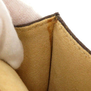 ルイ ヴィトン ポシェットツインPM モノグラム M51854モノグラムキャンバス ブラウン LV ショルダーバッグ 0087【中古】LOUIS VUITTON