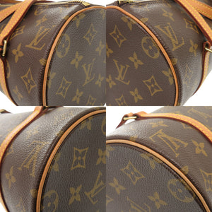 美品 ルイ ヴィトン パピヨン26 ヌメ革 モノグラム M51386 ハンドバッグ LV 0089【中古】LOUIS VUITTON