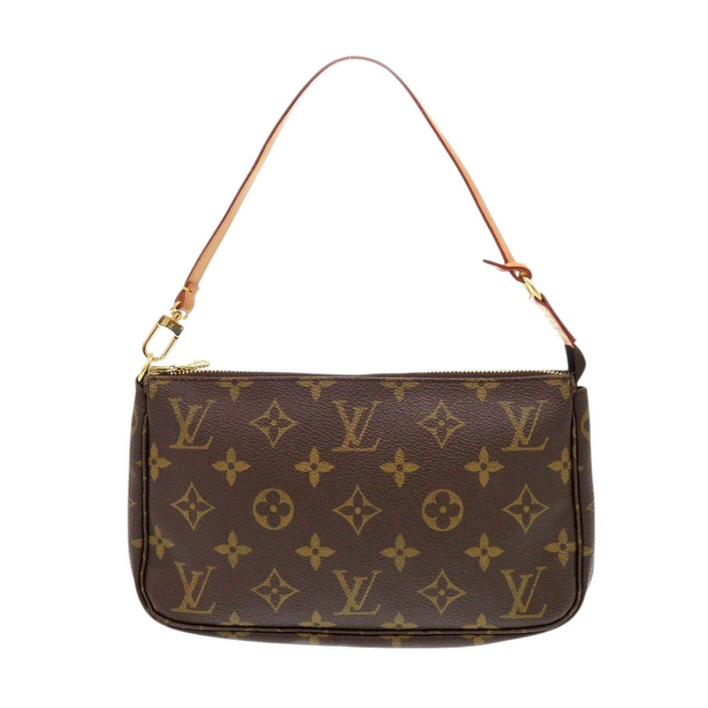 美品 ルイ ヴィトン モノグラム ポシェット アクセソワール M51980 アクセサリーポーチ LV 0091【中古】LOUIS VUITTON