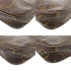 美品 ルイ ヴィトン モノグラム ポシェット アクセソワール M51980 アクセサリーポーチ LV 0091【中古】LOUIS VUITTON