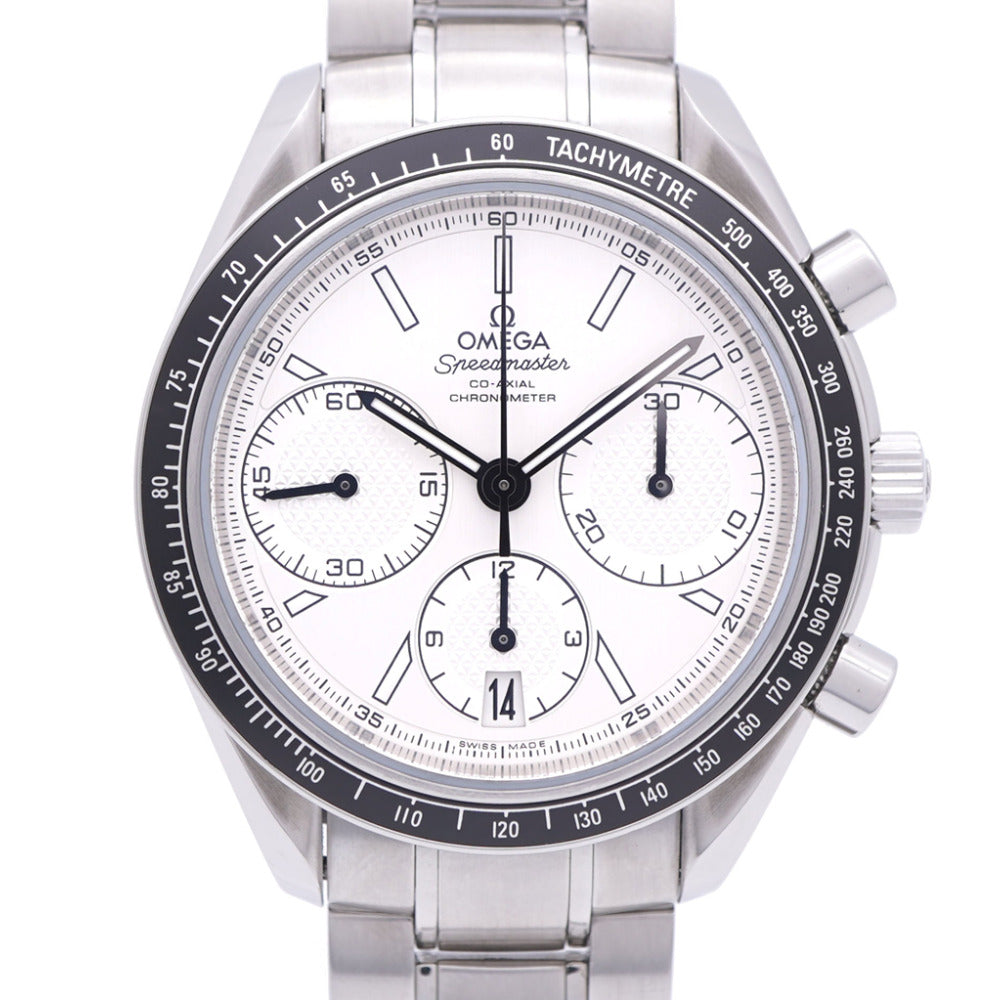 美品 オメガ スピードマスター レーシング 326.30.40.50.02.001 自動巻き 腕時計 SS シルバー 0124【中古】OMEGA メンズ