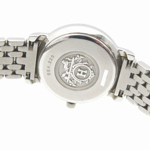 美品 エルメス セリエ SE4.220 YG/SS クオーツ 腕時計 イエローゴールド ベージュ 0132【中古】HERMES レディース