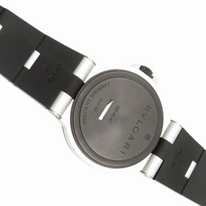 美品 ブルガリ
 自動巻き アルミニウム BB40AT 腕時計
 アルミ/ラバー ベージュ 0137
【中古】BVLGARI メンズ