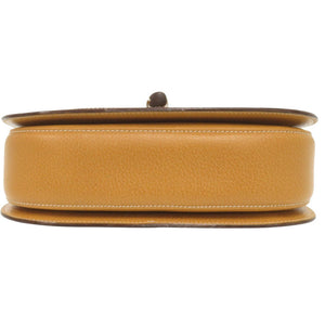 美品 グッチ 2WAY バンブー 000 1364 0633 レザー イエロー ハンドバッグ 黄 0145【中古】GUCCI