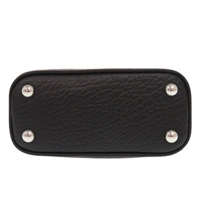 新品同様 メゾン マルジェラ 5AC クラシックベビー SB3WG0025 レザー ブラック チェーンショルダーバッグ 0208【中古】Maison Margiela