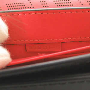 新品同様 クリスチャンルブタン CL Wall strap レザー ブラック ショルダーバッグ 黒 0210【中古】Christian Louboutin