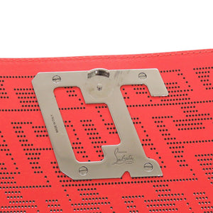 新品同様 クリスチャンルブタン CL Wall strap レザー ブラック ショルダーバッグ 黒 0210【中古】Christian Louboutin