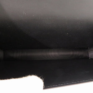 新品同様 ドルチェアンドガッバーナ クロスボディバッグ レザー ブラック ショルダーバッグ 黒 0216【中古】DOLCE&GABBANA