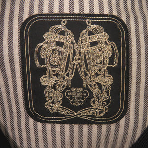 美品 エルメス ベルイル シェーヌダンクル キャスケット カシミヤ ブラック 帽子 黒 0267【中古】HERMES