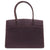 美品 エルメス ホワイトバスTPM ボックスカーフ レザン □F刻印 ハンドバッグ 紫 0319 【中古】 HERMES