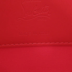 美品 クリスチャンルブタン パテントレザー ブラック チェーンショルダーバッグ 黒 0376【中古】Christian Louboutin