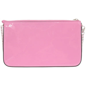 未使用 クリスチャンルブタン ルビラ チェーンショルダーバッグ 3225249 パテントレザー ピンク バッグ 0377【中古】Christian Louboutin