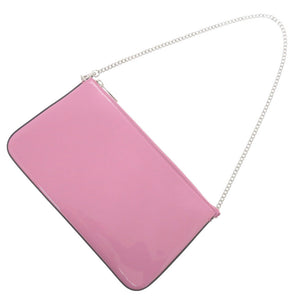 未使用 クリスチャンルブタン ルビラ チェーンショルダーバッグ 3225249 パテントレザー ピンク バッグ 0377【中古】Christian Louboutin