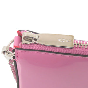 未使用 クリスチャンルブタン ルビラ チェーンショルダーバッグ 3225249 パテントレザー ピンク バッグ 0377【中古】Christian Louboutin