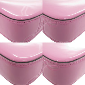 未使用 クリスチャンルブタン ルビラ チェーンショルダーバッグ 3225249 パテントレザー ピンク バッグ 0377【中古】Christian Louboutin