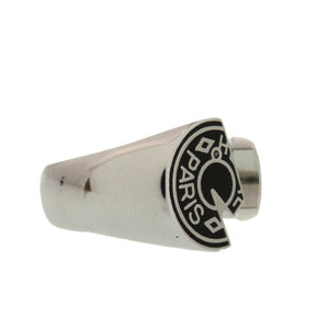 新品同様 エルメス カルーゼル メタル 約17号 シルバー T60刻印 リング 指輪 0379【中古】HERMES