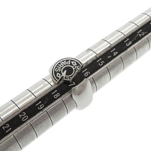 新品同様 エルメス カルーゼル メタル 約17号 シルバー T60刻印 リング 指輪 0379【中古】HERMES