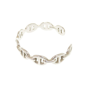 美品 エルメス シェーヌダンクル アンシェネ SH シルバー925 バングル ブレスレット 0380【中古】HERMES