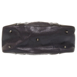 美品 クロエ キルティング レザー ネイビー ブラック 2WAY トートバッグ ショルダーバッグ 0409【中古】Chloe メンズ