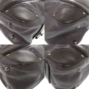 美品 クロエ キルティング レザー ネイビー ブラック 2WAY トートバッグ ショルダーバッグ 0409【中古】Chloe メンズ