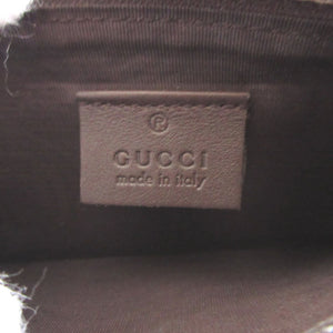 新品同様 グッチ 307982 GGスプリーム レザー ベージュ ブラウン 茶 ラウンドファスナー長財布 財布 0415【中古】GUCCI