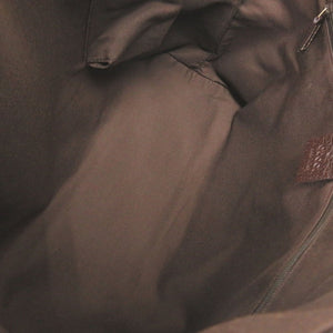 美品 グッチ 141470 02026 GGキャンバス/レザー ベージュ ブラウン ハンドバッグ 0416【中古】GUCCI