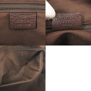 美品 グッチ 141470 02026 GGキャンバス/レザー ベージュ ブラウン ハンドバッグ 0416【中古】GUCCI