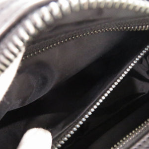 新品同様 ハンティングワールド レザー ブラック レッド ショルダーバッグ 0427【中古】HUNTING WORLD メンズ