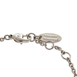 新品同様 ヴィヴィアン ウエストウッド オーブ ハート ブラック シルバー ブレスレット アクセサリー 0430 【中古】 Vivienne Westwood