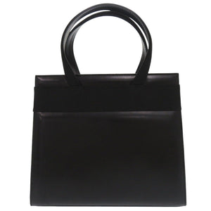 美品 サルヴァトーレフェラガモ ヴァラリボン BA214178 レザー ブラック 2WAY ショルダー ハンドバッグ 0437【中古】Salvatore Ferragamo