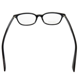 美品 グッチ 黒縁 インターロッキングGG GG0123OJ プラスチック ブラック メガネ 0448【中古】GUCCI