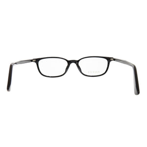 美品 グッチ 黒縁 インターロッキングGG GG0123OJ プラスチック ブラック メガネ 0448【中古】GUCCI