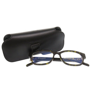 美品 サンローランパリ べっ甲柄 SL M35 003 プラスチック 伊達メガネ 0450【中古】SAINT LAURENT PARIS