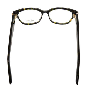 美品 サンローランパリ べっ甲柄 SL M35 003 プラスチック 伊達メガネ 0450【中古】SAINT LAURENT PARIS