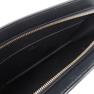 美品 ルイ ヴィトン ポシェット オム エピ M52522 エピレザー ノワール クラッチバッグ セカンドバッグ LV 0454【中古】LOUIS VUITTON メンズ