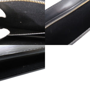 美品 ルイ ヴィトン ポシェット オム エピ M52522 エピレザー ノワール クラッチバッグ セカンドバッグ LV 0454【中古】LOUIS VUITTON メンズ