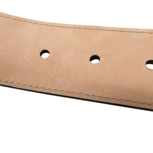 新品同様 ジミーチュウ スタースタッズ レザー スタッズ ネイビー ベルト 0458【中古】JIMMY CHOO メンズ