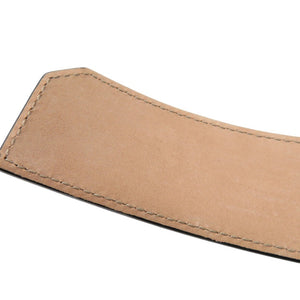 新品同様 ジミーチュウ スタースタッズ レザー スタッズ ネイビー ベルト 0458【中古】JIMMY CHOO メンズ