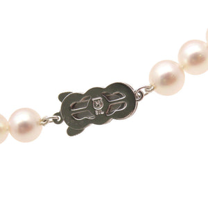 美品 ミキモト 7.4mm-8mm アコヤ真珠 ネックレス ネックレス パール シルバーアクセアリー 0464【中古】MIKIMOTO