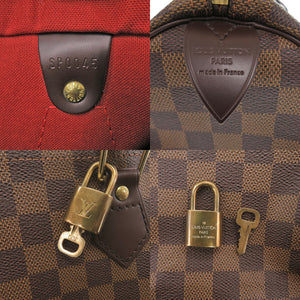 美品 ルイ ヴィトン スピーディ25 ダミエ N41532 ハンドバッグ LV 0472【中古】LOUIS VUITTON