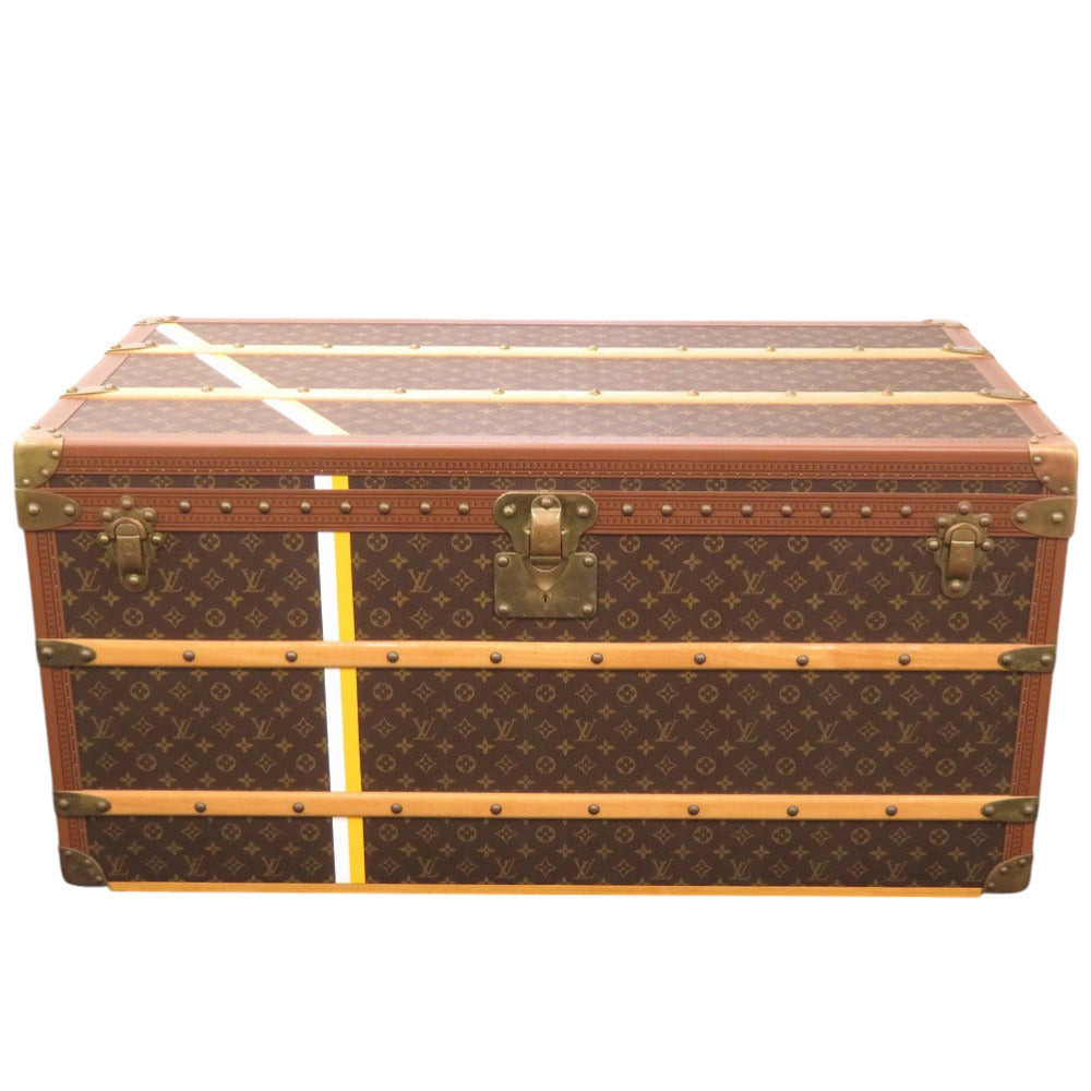 美品 ルイ ヴィトン マル クリエ 100 2つのトレー付き モンモノグラム M13220 トランク LV 0484 【中古】 LOUIS VUITTON