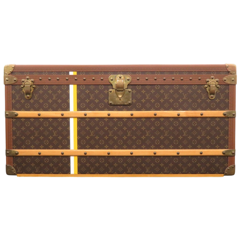 美品 ルイ ヴィトン マル クリエ 100 2つのトレー付き モンモノグラム M13220 トランク LV 0484 【中古】 LOUIS VUITTON