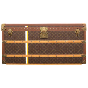 美品 ルイ ヴィトン マル クリエ 100 2つのトレー付き モンモノグラム M13220 トランク LV 0484 【中古】 LOUIS VUITTON