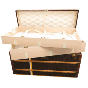 美品 ルイ ヴィトン マル クリエ 100 2つのトレー付き モンモノグラム M13220 トランク LV 0484 【中古】 LOUIS VUITTON