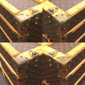 美品 ルイ ヴィトン マル クリエ 100 2つのトレー付き モンモノグラム M13220 トランク LV 0484 【中古】 LOUIS VUITTON