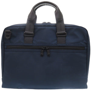 新品同様 トゥミ 2WAY キャンバス/レザー ネイビー ビジネスバッグ 0487【中古】TUMI