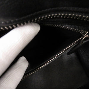 美品 セリーヌ ラゲージ マイクロショッパー レザー マルチカラー ハンドバッグ 0497【中古】CELINE