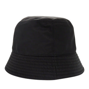 未使用 プラダ Re-Nylon バケットハット Sサイズ トライアングルロゴ 1HC137 ナイロン ブラック 帽子 黒 0499【中古】PRADA