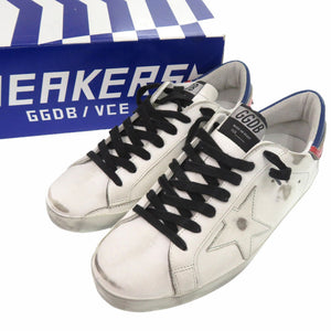 未使用品 ゴールデングース SUPER STAR スーパースター ローカットスニーカー ハンドメイド G36MS590 T88 レザー ラバー ホワイト 0502【中古】GOLDEN GOOSE